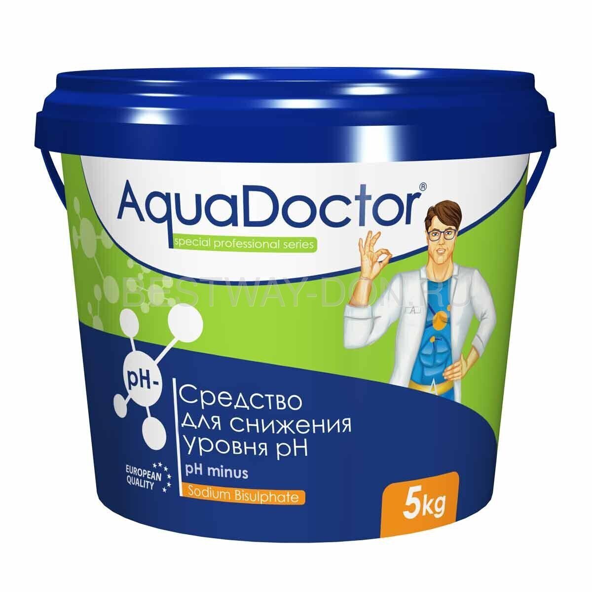 РН- рН минус в гранулах Aqua Doctor 5 кг