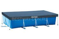 28039 Тент для каркасного бассейна 450х220 см Intex
